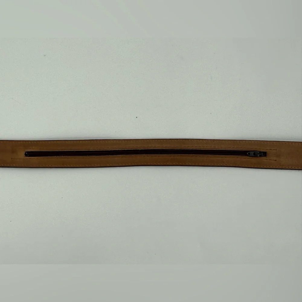Vintage Leather Black‎ Belt 38